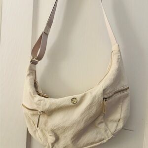 Lululemon Athletica Cream Crossbody Bag
